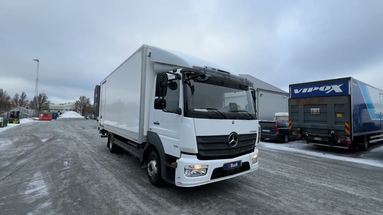 Lastbil Mercedes-Benz Atego 916 | Euro6 | 2017 | 14300mil | SKAB-skåp
