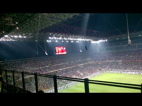 Milan Roma 2018/19 Dopo il gol di Fazio