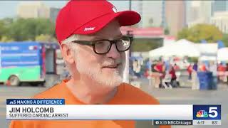 NBC 5 Chicago Heart Walk CPR Story 2025