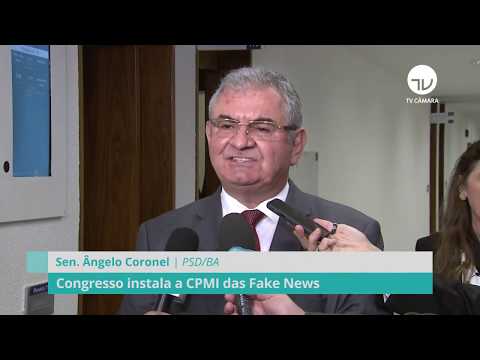 Congresso instala CPMI das Fake News - 04/09/19