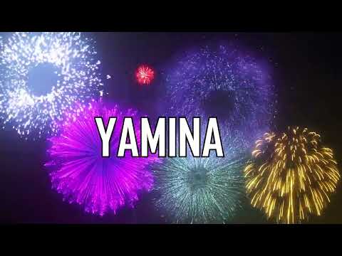 ♪♪  HAPPY BIRTHDAY YAMINA  ♪♪