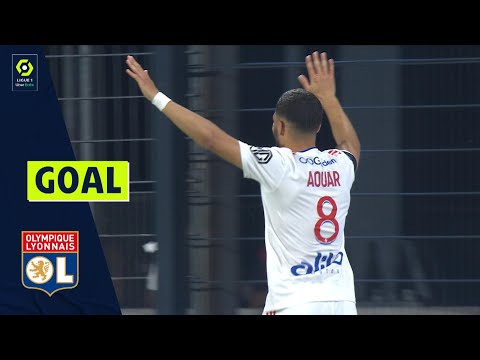 Goal Houssem AOUAR (49' - OL) CLERMONT FOOT 63 - OLYMPIQUE LYONNAIS (1-2) 21/22