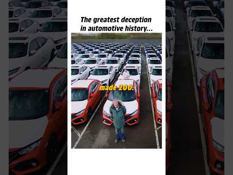 The greatest deception in automotive history…🚘😎