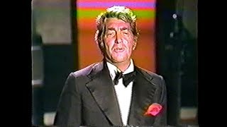Dean Martin - "For The Good Times" - LIVE (1973)