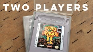 Double Dragon 2 Game Boy Two Player Link Cable Co-op DMG-D2-USA