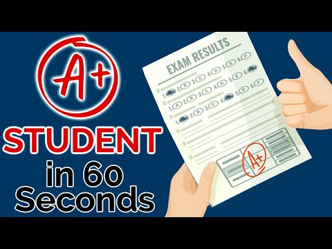 Become a Straight A Student in 60 Seconds #SHORTS