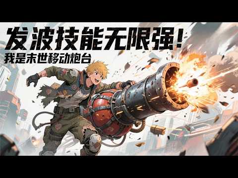 【FULL】《發波技能無限強，我是末世移動砲台》廢土末世無技能廢柴覺醒發波天賦，雖只能學發波卻能無限強化！從念氣波到蜂巢飛彈，化身移動砲台橫掃屍潮，硬剛 BOSS 殺出血路！ #動漫