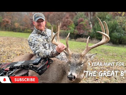 Jesse's Hunt For "The Great 8" | 6 1/2 Year Old Buck | Self - Filmed Archery Hunt
