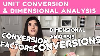 Unit Conversion & Dimensional Analysis | How to Pass Chemistry