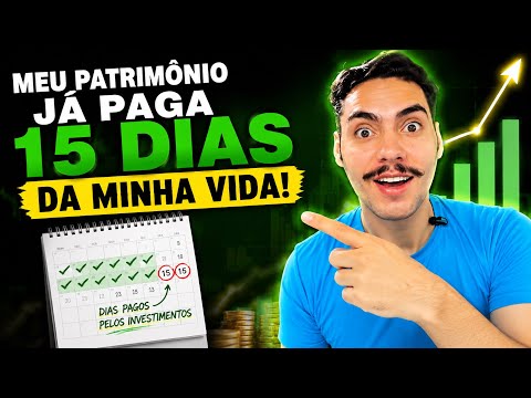 Finanças e investimentos: I discovered how many days of MY LIFE my DIVIDENDS pay for.