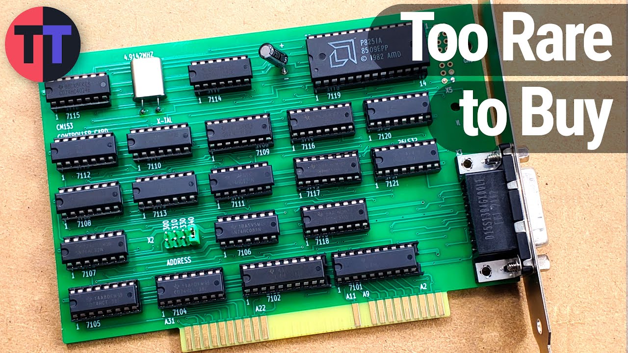 Cloning a Rare ISA Card to Use a Rare CD Drive