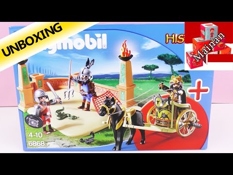 Playmobil 6868 edisi pertempuran Gladiator - Sejarah