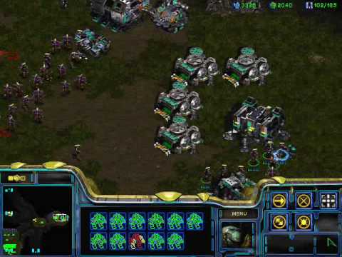 StarCraft Zealot rush