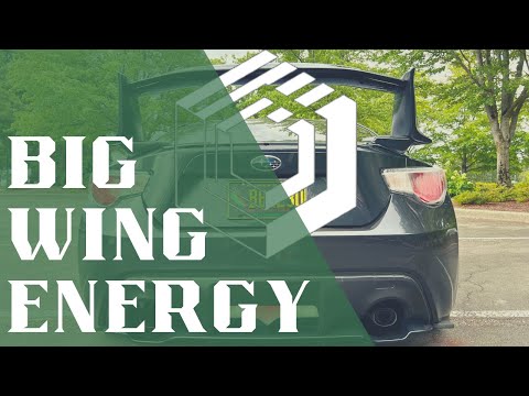 HOW TO INSTALL  STI WING: Subaru BRZ/GT86/FRS (What Not to Do)
