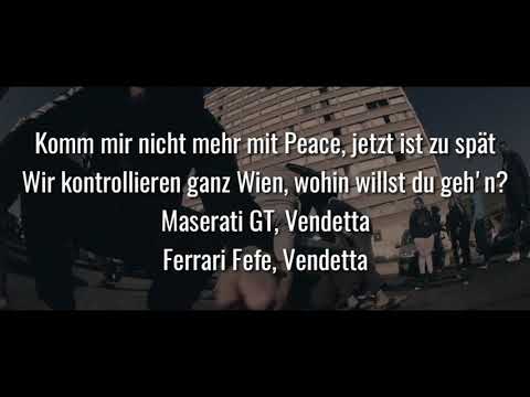 RAF Camora - VENDETTA (Official HQ Lyrics) (Text)