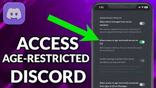 How To Access Age Restricted Discord On iOS
