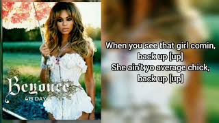 Beyoncé - Back Up (Lyrics)