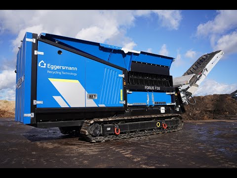 Eggersmann  FORUS F 38 Zweiwellenzerkleinerer