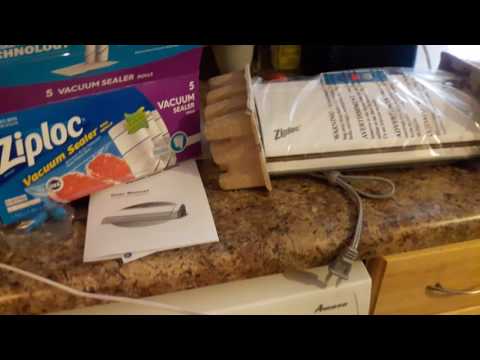 Ziploc Vacum Sealer - Food storage system