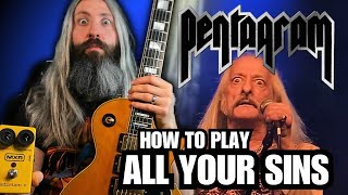Pentagram's 'Drop Octave' Tuning &amp; Victor Griffin Tone Secrets – Learn All Your Sins!