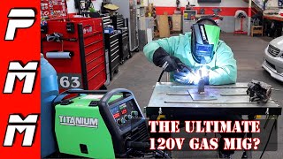 Harbor Freight Titanium MIG 140 Review | The ultimate 120V gas MIG for DIYers