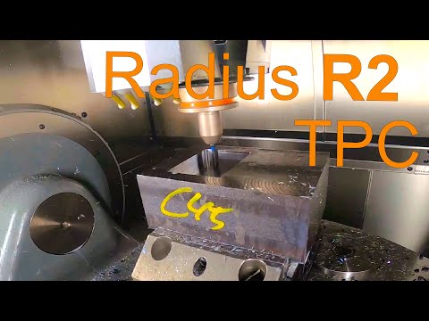 Cnc Fräsen trochoidal performance cutting Radius 2mm imachining TPC