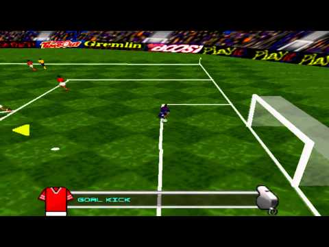 Actua Soccer (1995) Gameplay - PSX,PSONE,PlayStation 1