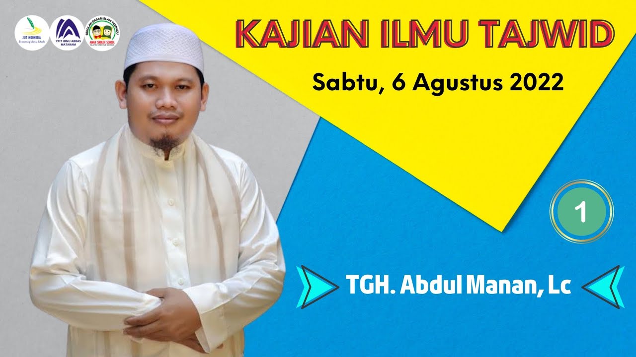 Episode 1 Kajian Ilmu Tajwid
