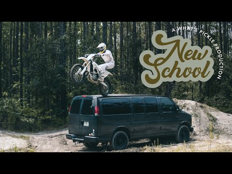 The New School- Anthony Rodriguez Rips the Most Creative Motocross Sand Track