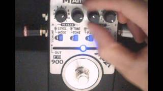 Video thumbnail for MUZA FD900 M Ambience Digital Delay and Reverb Effects Pedal by psychocandymars