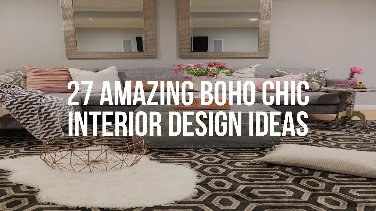 🔴 27 Amazing BOHO CHIC INTERIOR DESIGN Ideas