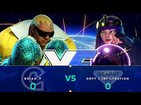 SFV: Brian_F vs GRPT | Infiltration - Capcom Cup 2017 LCQ Loser Finals - CPT 2017