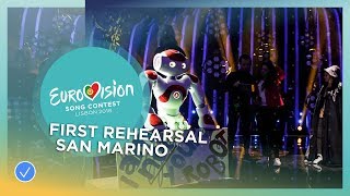Jessika feat. Jenifer Brening - Who We Are - First Rehearsal - San Marino - Eurovision 2018