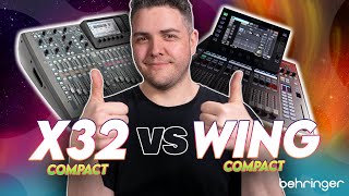 Video thumbnail for Behringer X32 COMPACT vs WING COMPACT! Which digital mixer is right for you? by Gear4music Synths & Tech