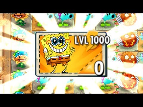Plants vs Zombies Mod Spongebob: Repeater Spongebob vs Zombies Fight!