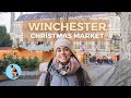Visiting the beautiful Winchester Christmas Market, UK