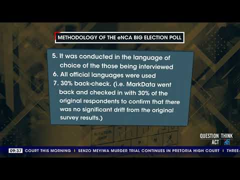 Methodology of the eNCA Big Election Poll