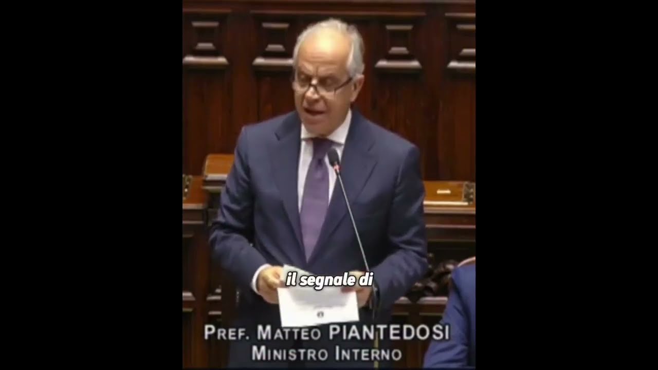 PIANTEDOSI: "ANARCHICI, SEGNALE DI UN'ESCALATION: STRATEGIA PER COLPIRE LE ISTITUZIONI"