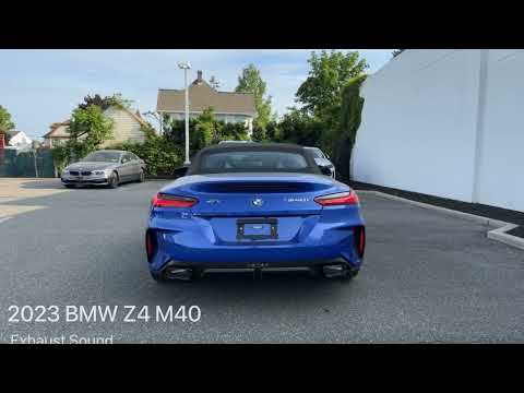 2023 BMW Z4 M40 exhaust sound￼