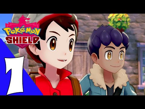 Pokemon Shield Walkthrough Gameplay Part 1 - No Commentary (Switch)