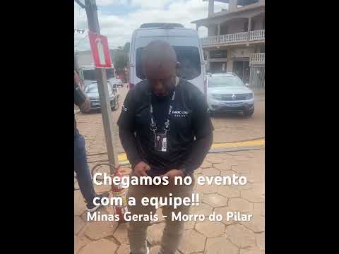 Minas Gerais - Morro do Pilar chegamos com a equipe!