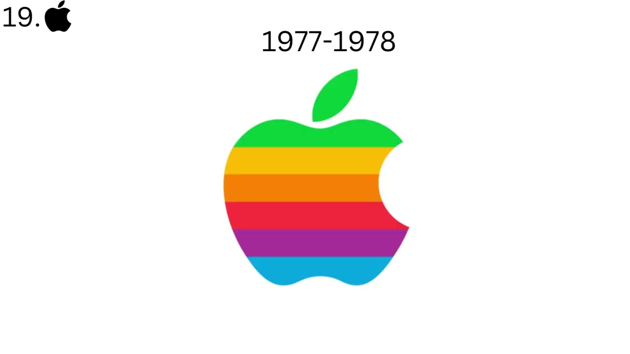 30 TOP LOGOS Tech logo evolution