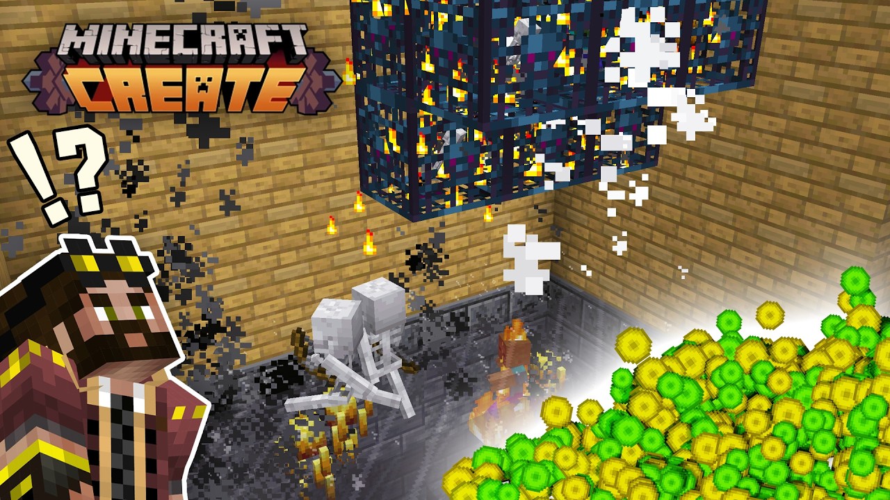 OVERPOWERED Experience Farm in Minecraft Create Mod! (#8)