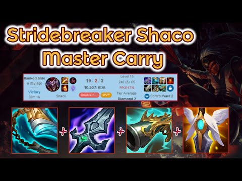 Shaco Jungle Master Elo Carry - Season 12 [League of Legends] Full Gameplay - Infernal Shaco