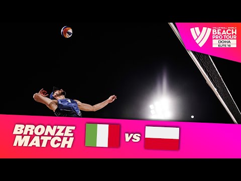 Ranghieri/ Carambula vs. Losiak/ Bryl - Bronze Match Highlights Doha 2023 #BeachProTour