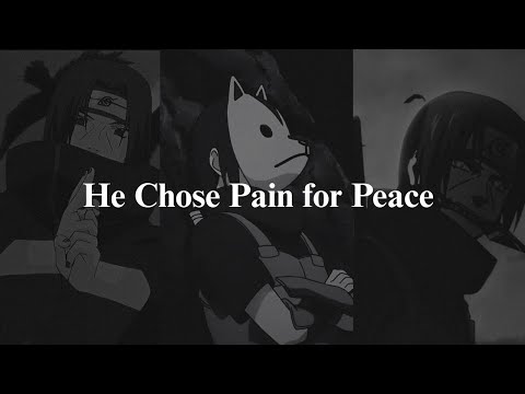 Sometimes the right path isn't the easy one - Lessons from Itachi Uchiha