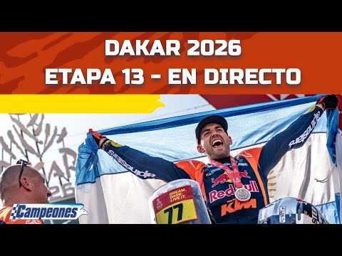 DAKAR 2026 | ETAPA 13: ¡SE DEFINEN LOS GANADORES! - 17/01/2026