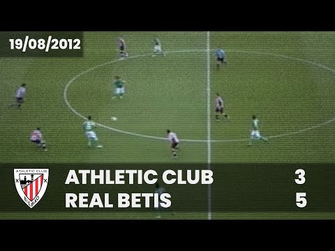 ⚽️ [Liga 12/13] J1 I Athletic Club 3 - Real Betis 5 | LABURPENA