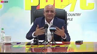 Press Conference by the General Secretary of the People's Progressive Party Dr. Jagdeo | 20FEB