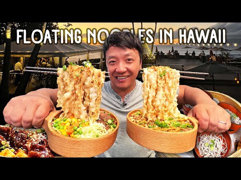 , title : '#1 BEST Hawaiian BREAKFAST BUFFET & FLOATING NOODLES In Honolulu Hawaii'